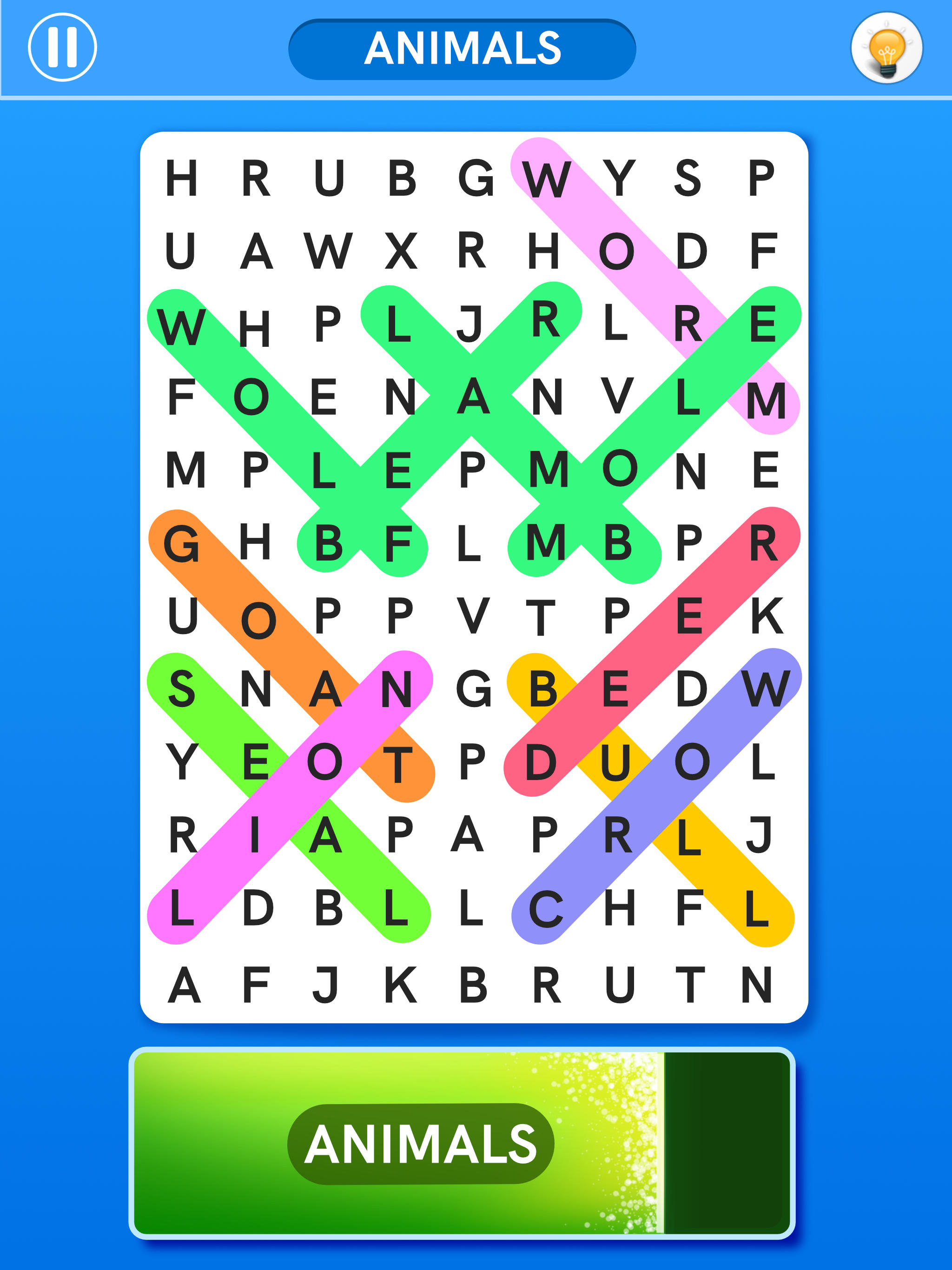 Word Search Games: Word Find Game Screenshot