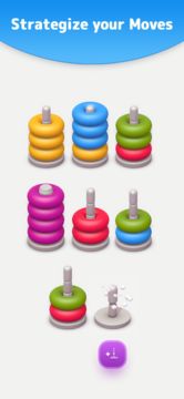 Mini Color Stack Game Color Sort 3D Hoop Stack for Android/iOS - TapTap