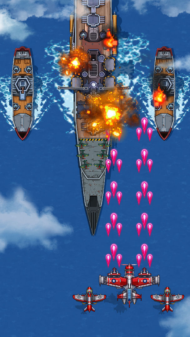 Screenshot of 1945 Air Force: Airplane games