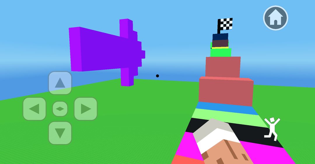 Screenshot of Mcraft : Block Parkour Game 3D