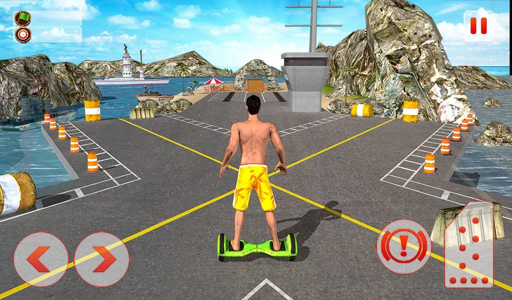 Hoverboard Stunts 2016 Game Screenshot