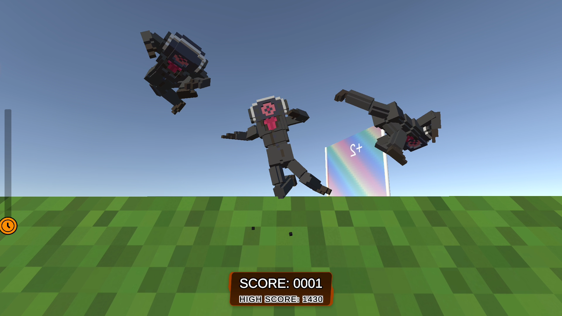 Pixel Demolish: Ragdoll Game Screenshot