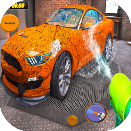Car Power Wash Car Games 3D