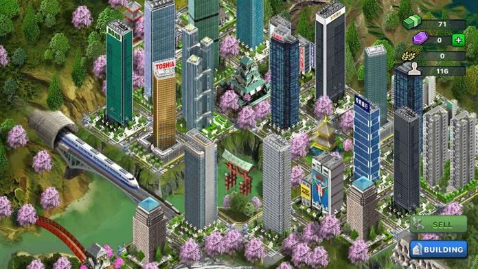 Screenshot of Shinkansen City