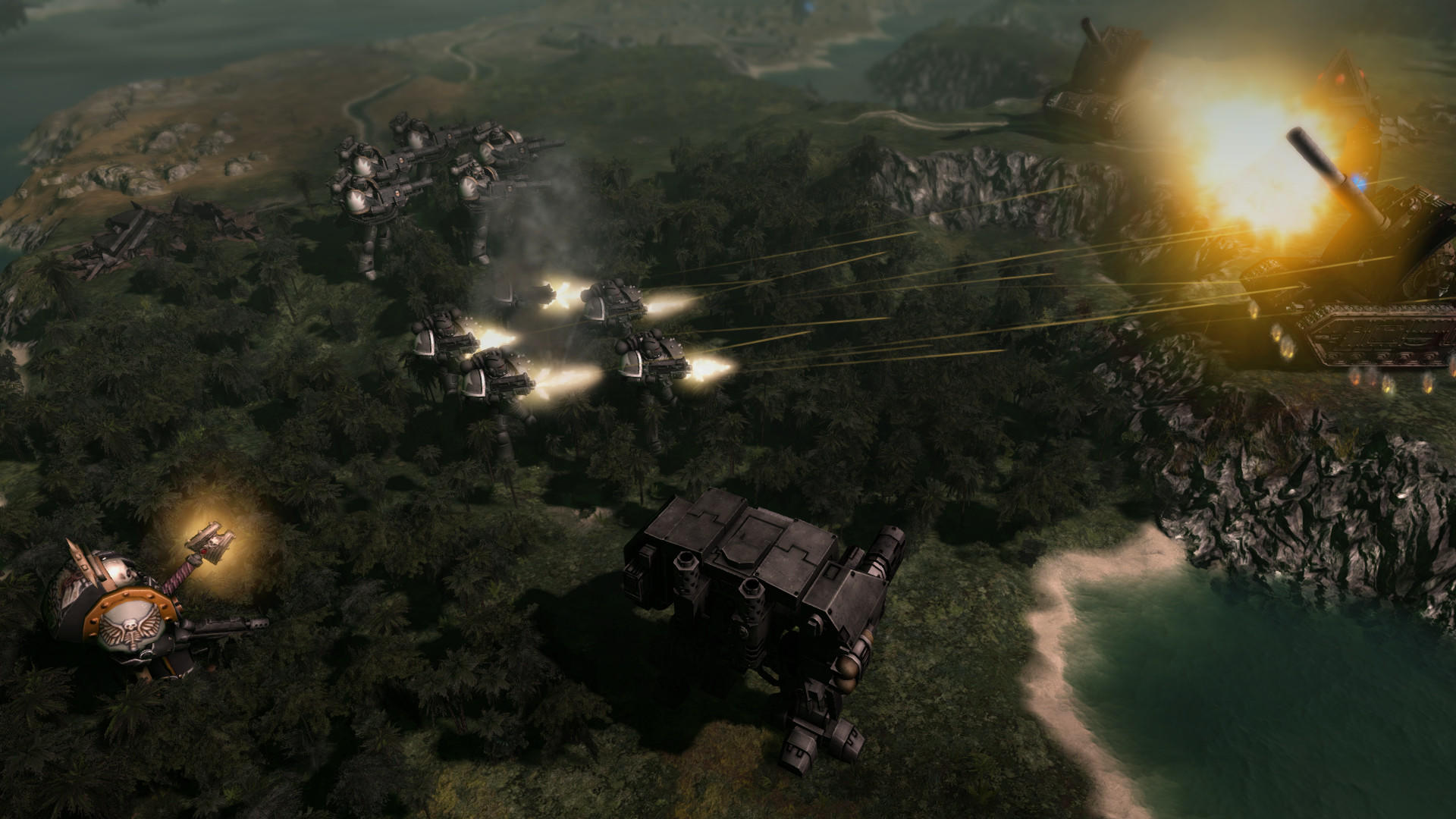 Screenshot 1 of Warhammer 40,000: Gladius - युद्ध के अवशेष 