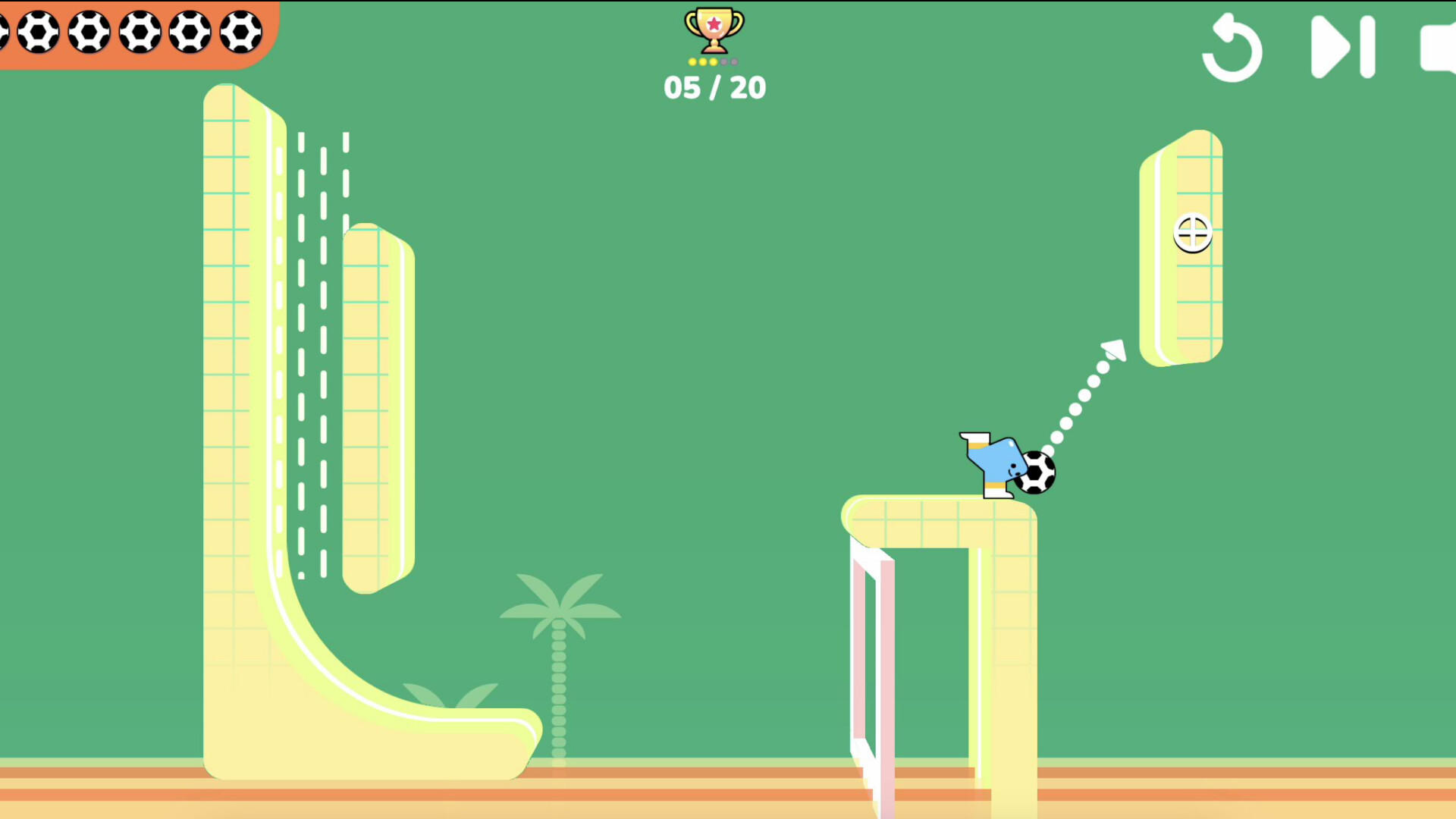 Blumgi Soccer screenshot game