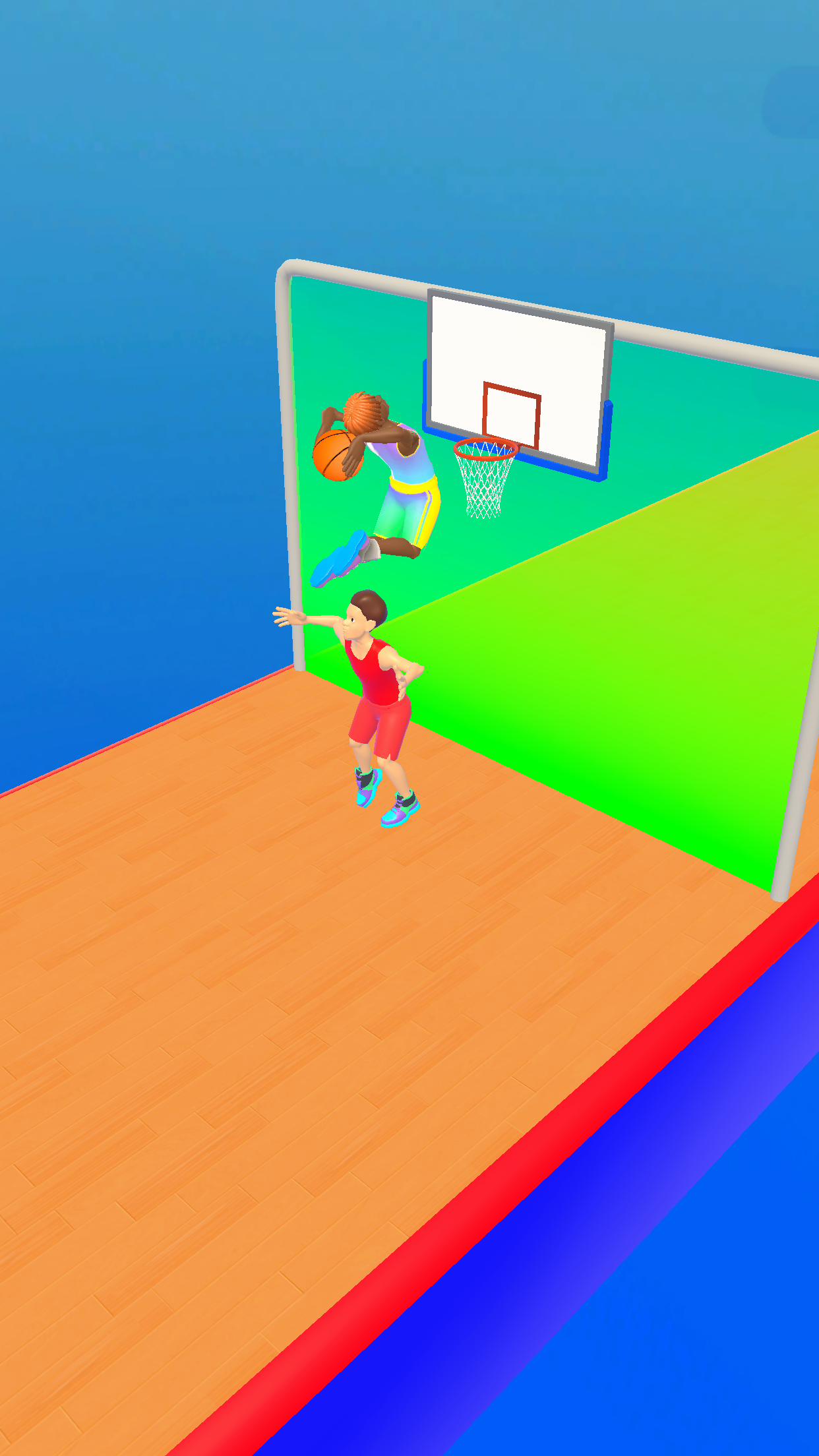 Hoop Hero 3D 게임 스크린 샷