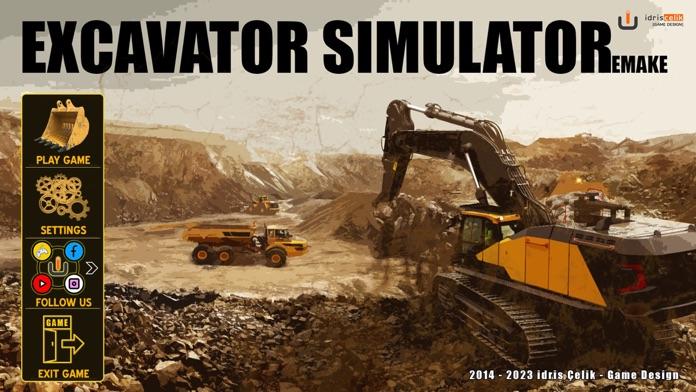 Excavator Simulator REMAKE Game Screenshot