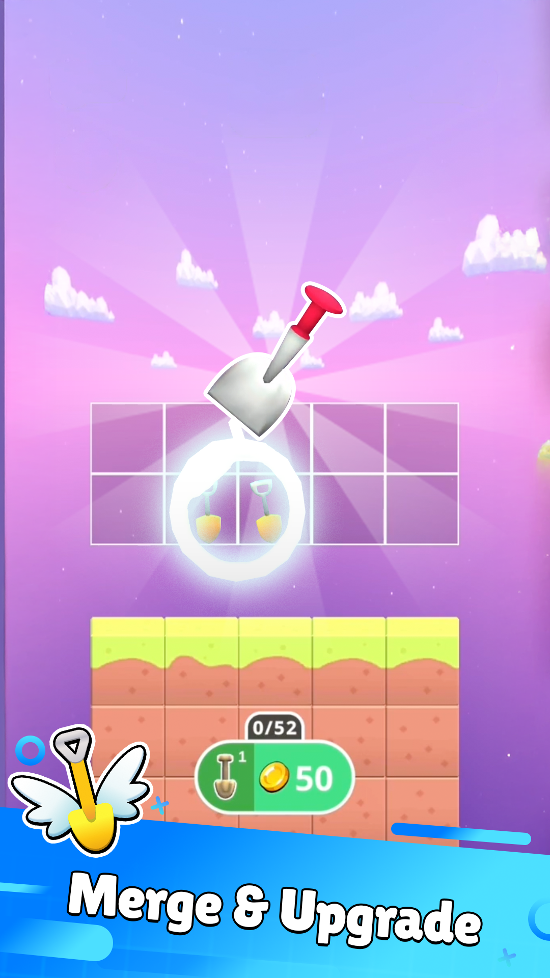 Merge Miners Game Screenshot