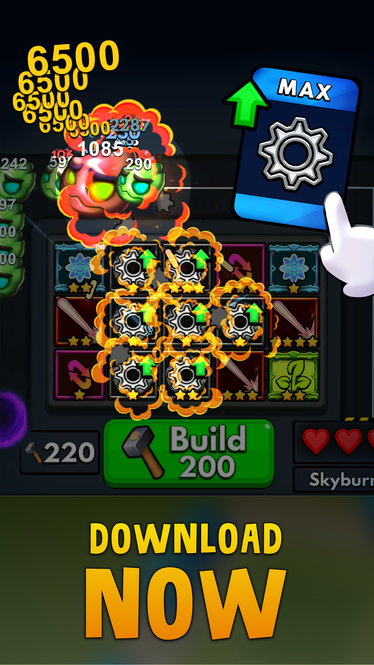 Merge Clash: Tower Defense TD ภาพหน้าจอเกม