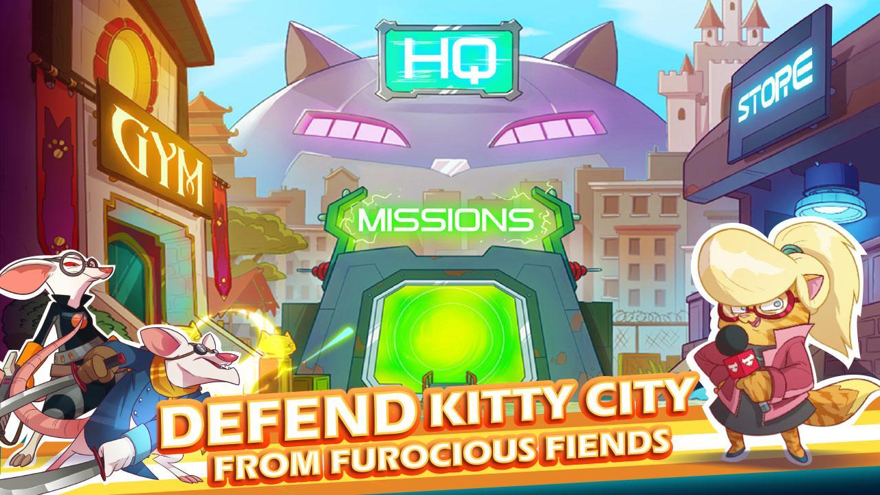 Cuplikan Layar Game 9 Lives: A Tap Cats RPG