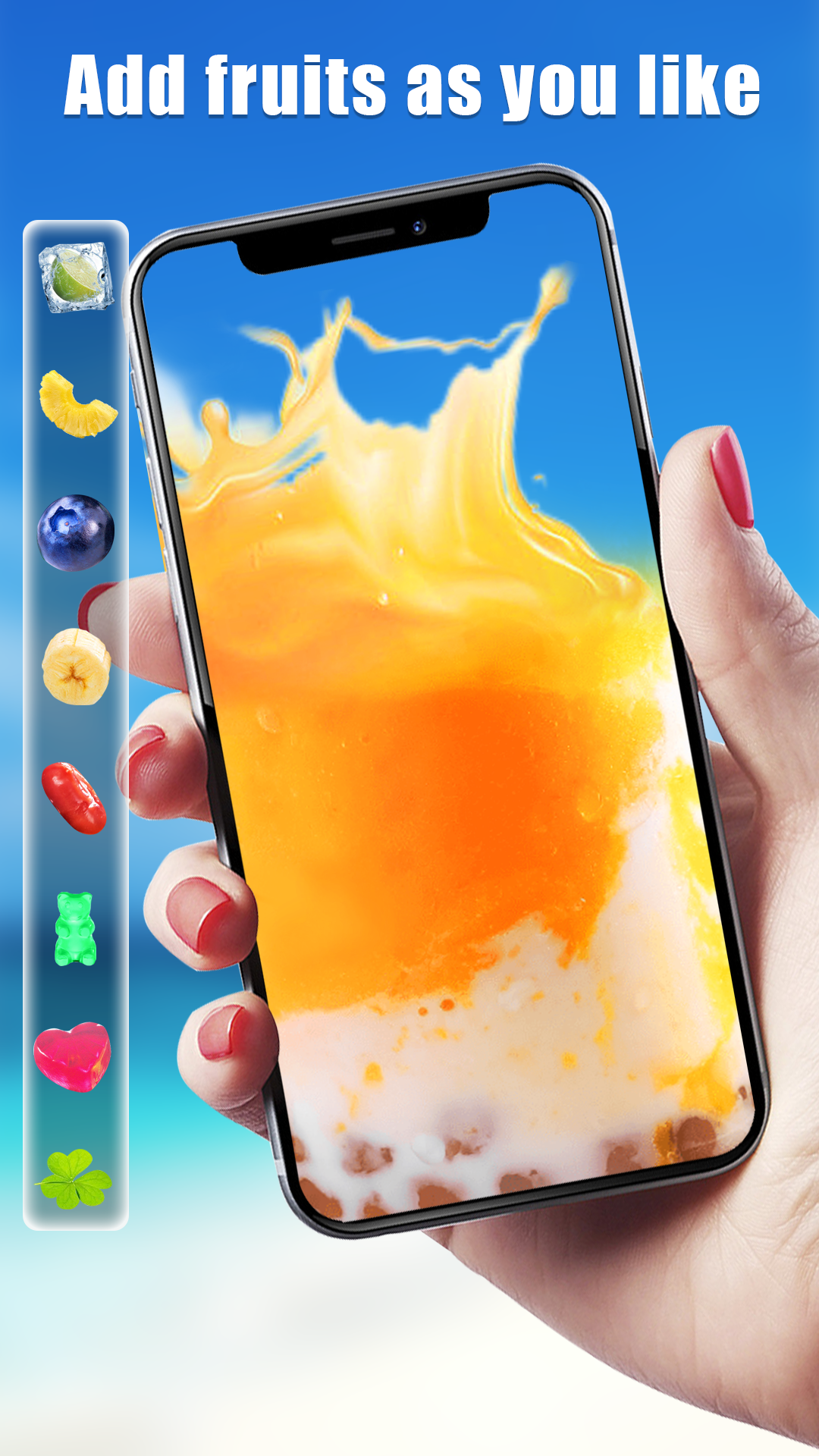 Captura de Tela do Jogo Bubble Tea: Juice Drink DIY