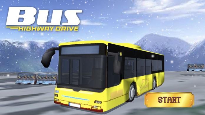 Bus Highway Drive Game Screenshot