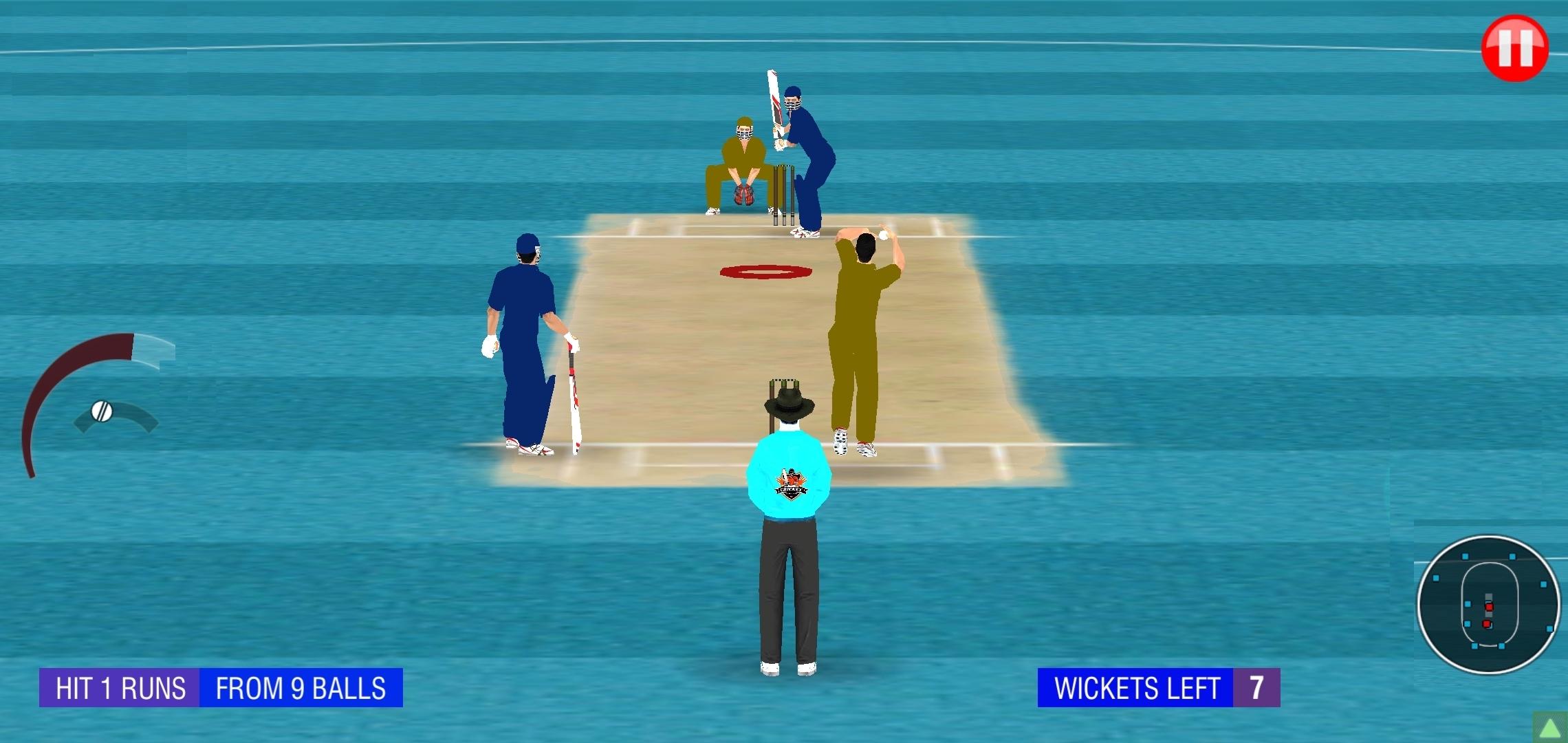 Captura de Tela do Jogo Cricket Kings Cricket Game