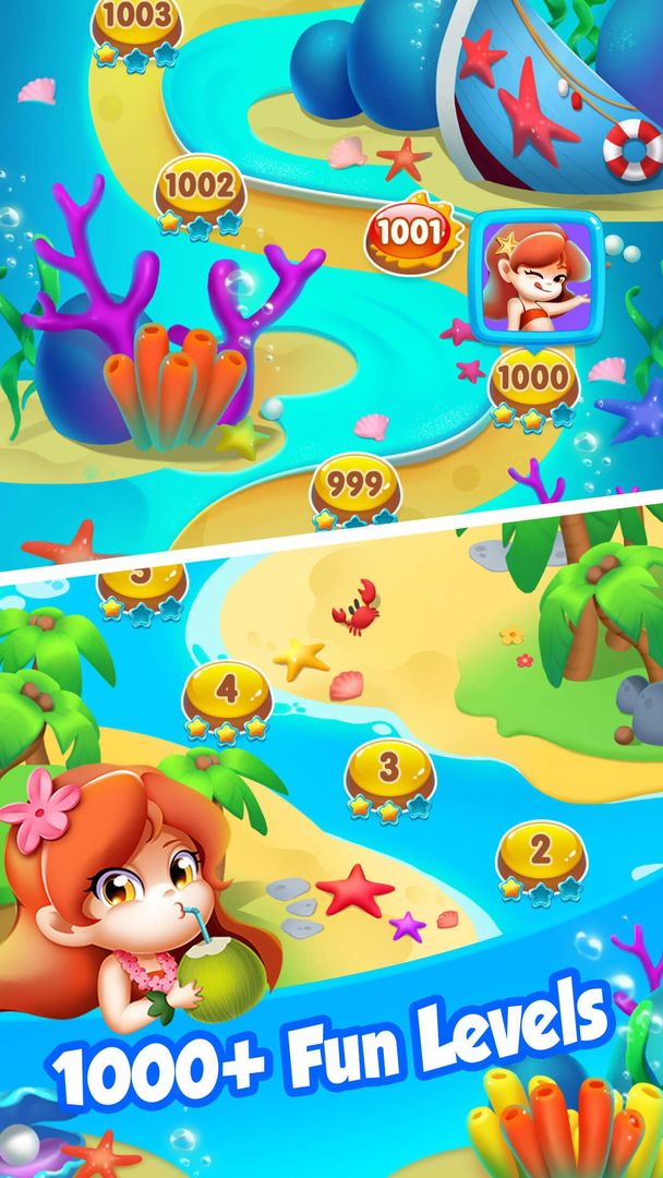 Bubble Shooter: Ocean Pop screenshot game