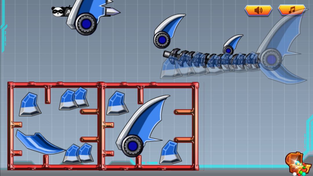 Toy Robot War:Robot Shark遊戲截圖