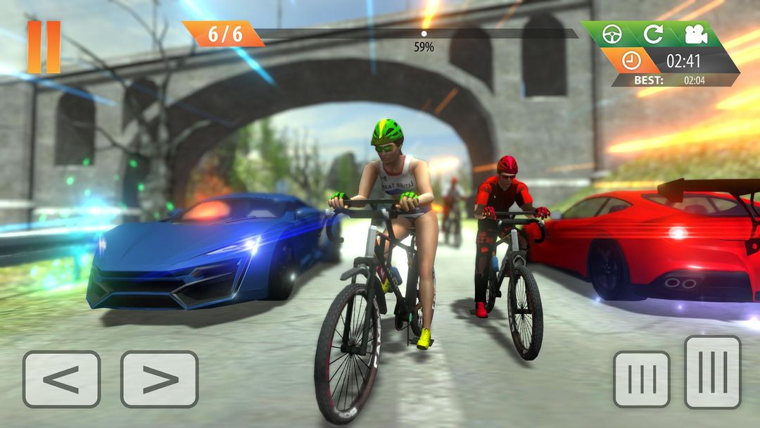 Screenshot of Fearless BMX Rider: Extreme Racing 2019