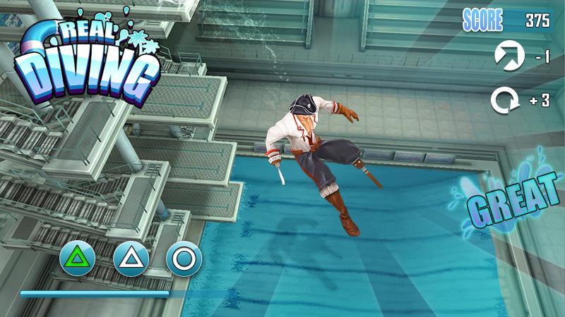 Real Diving 3D screenshot game
