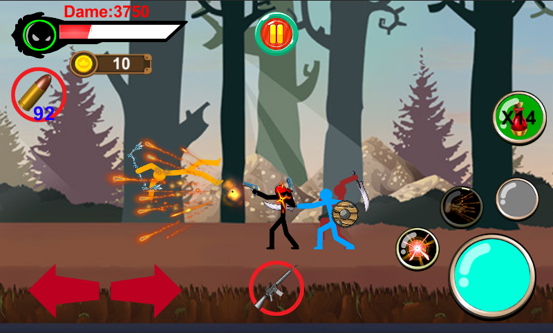 Stickman Slayer ゲームのスクリーンショット