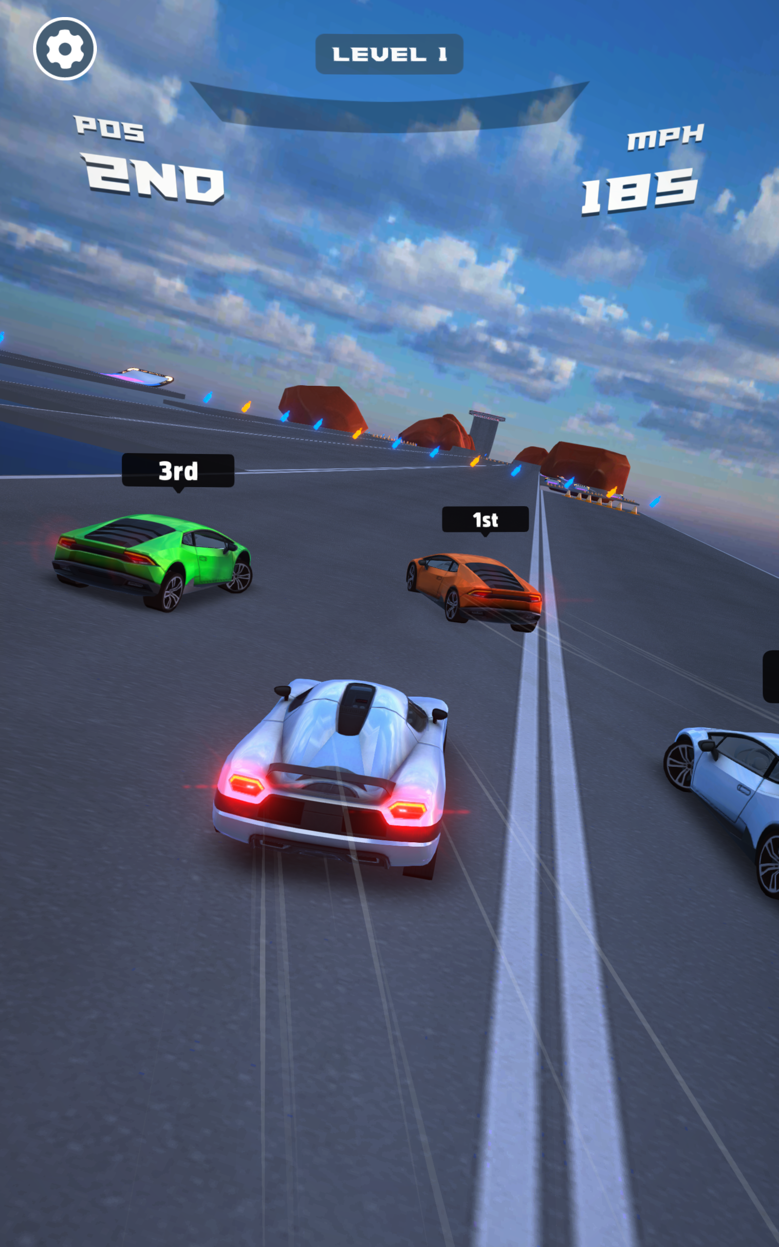 Screenshot of Race Mania!