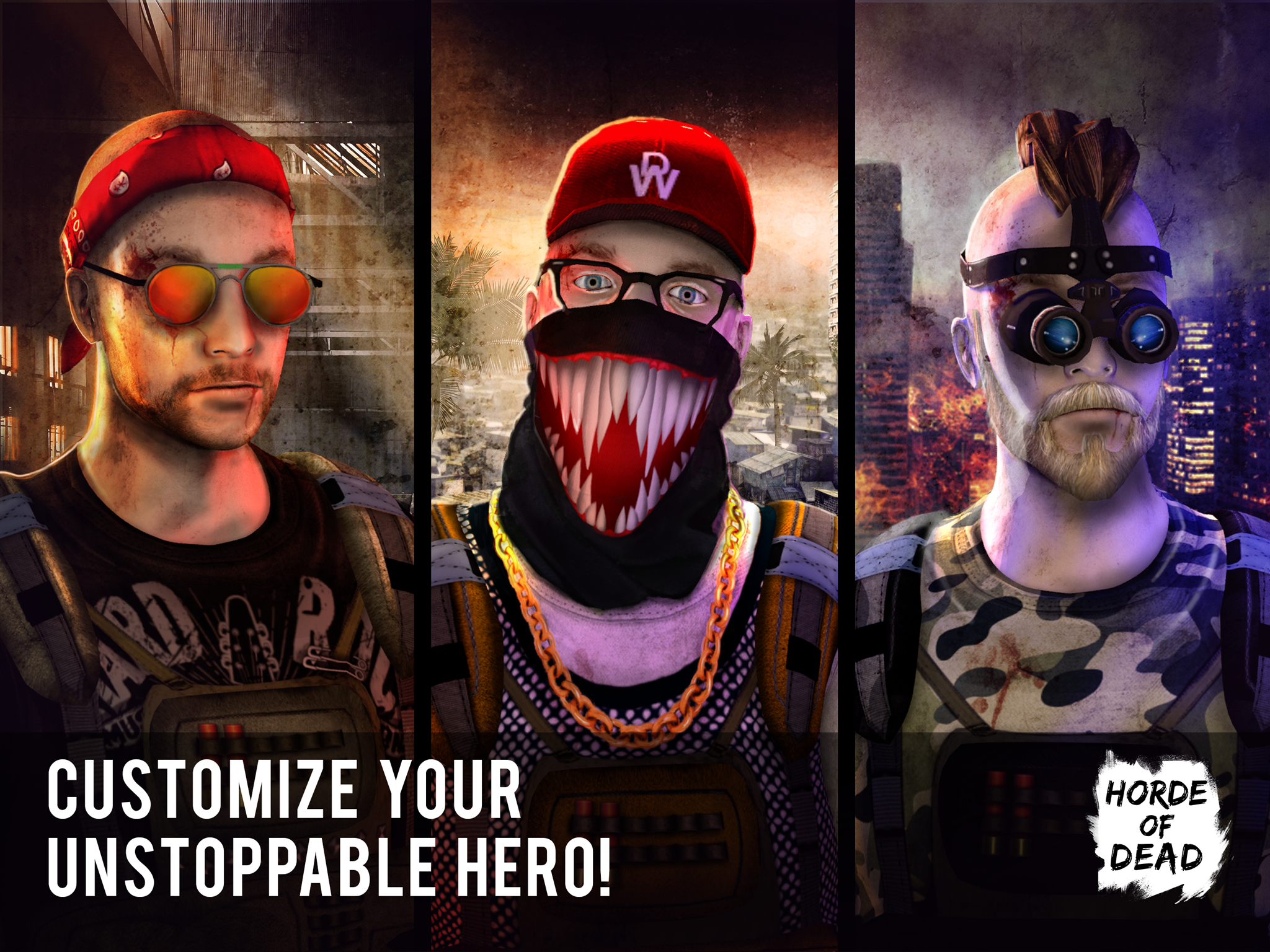 Horde of Dead: Zombie Plague ゲームのスクリーンショット