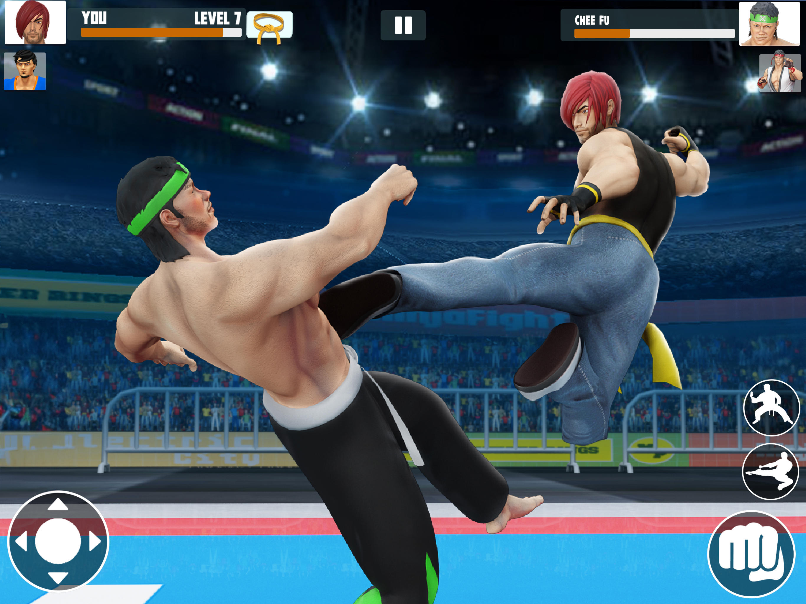 Karate Fighter: Fighting Games Game Screenshot
