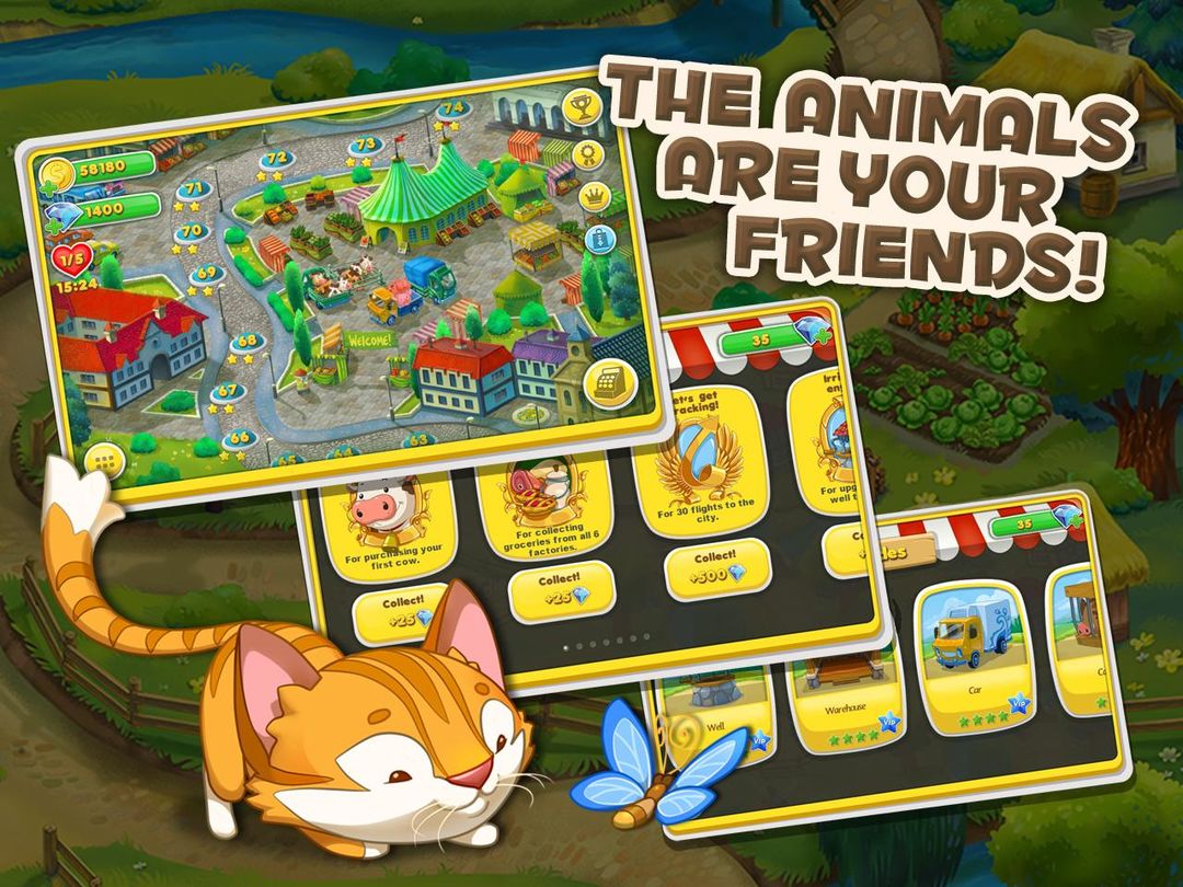 Screenshot of Jolly Days Farm: Time Management Game