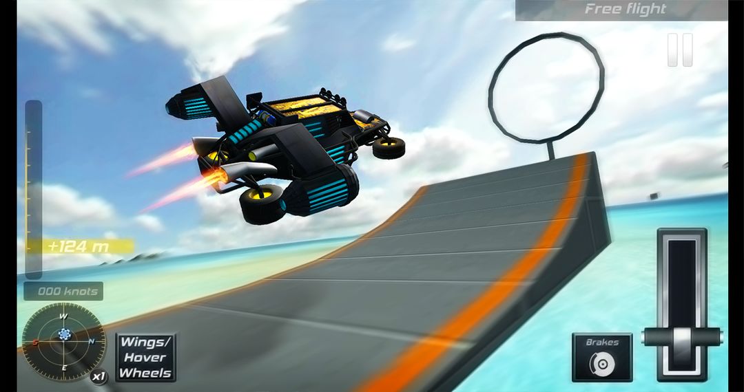 特技飛行模擬器汽車3D遊戲截圖