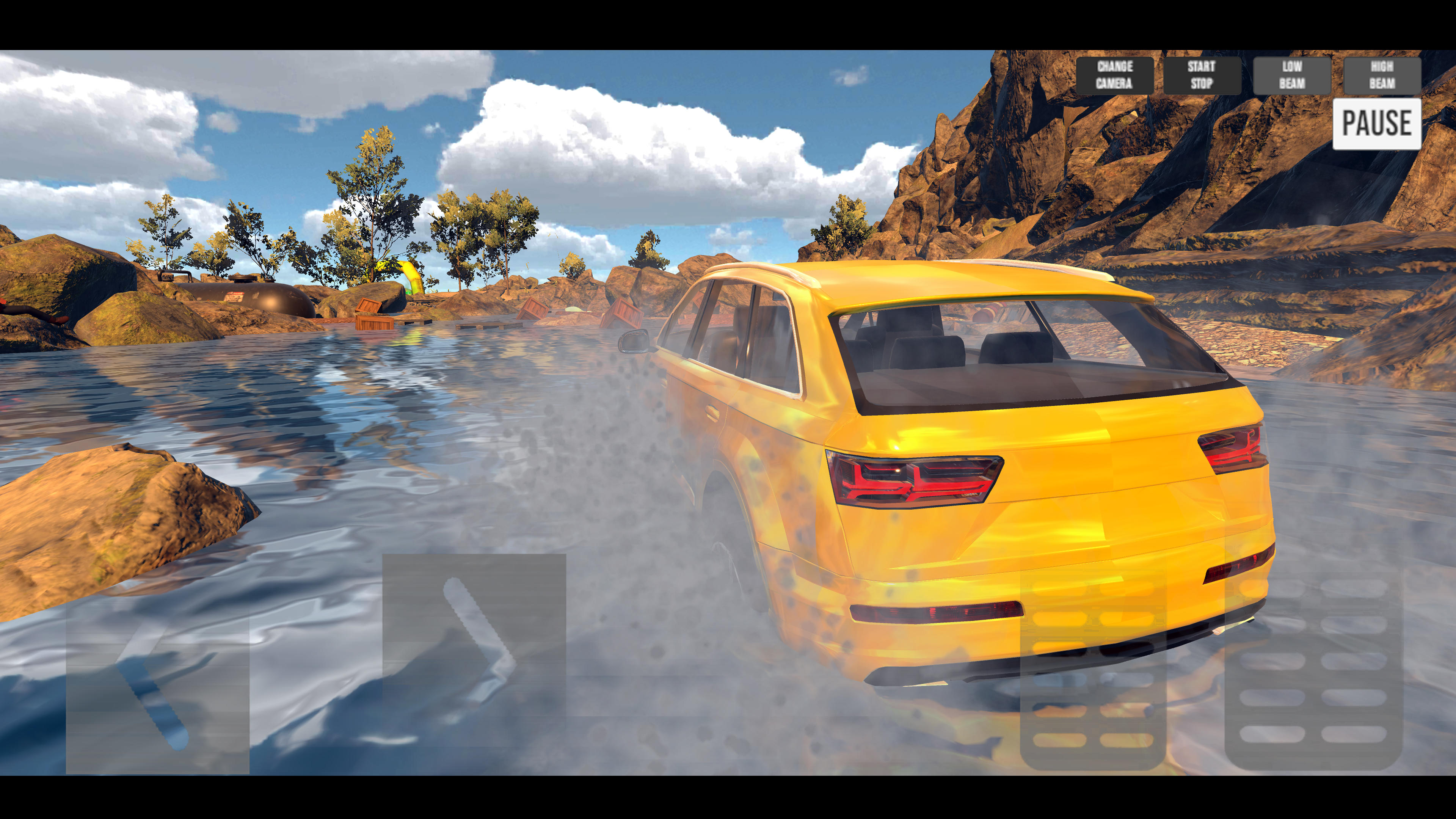Next Gen 4x4 SUV Rocks & Hills Game Screenshot