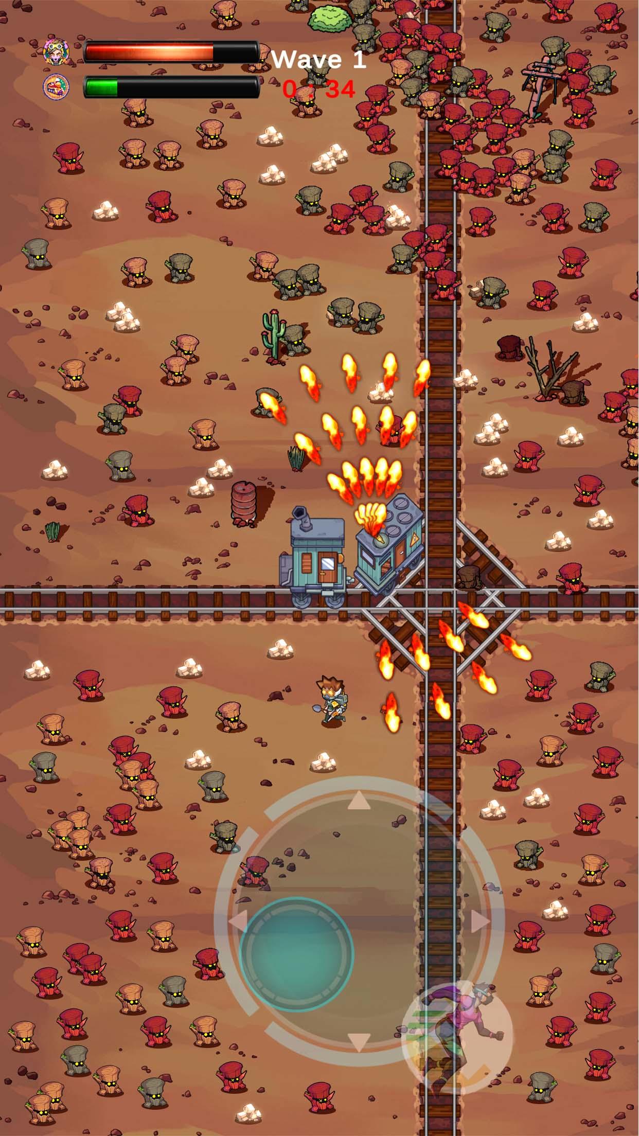 Doom Train Gunners screenshot game