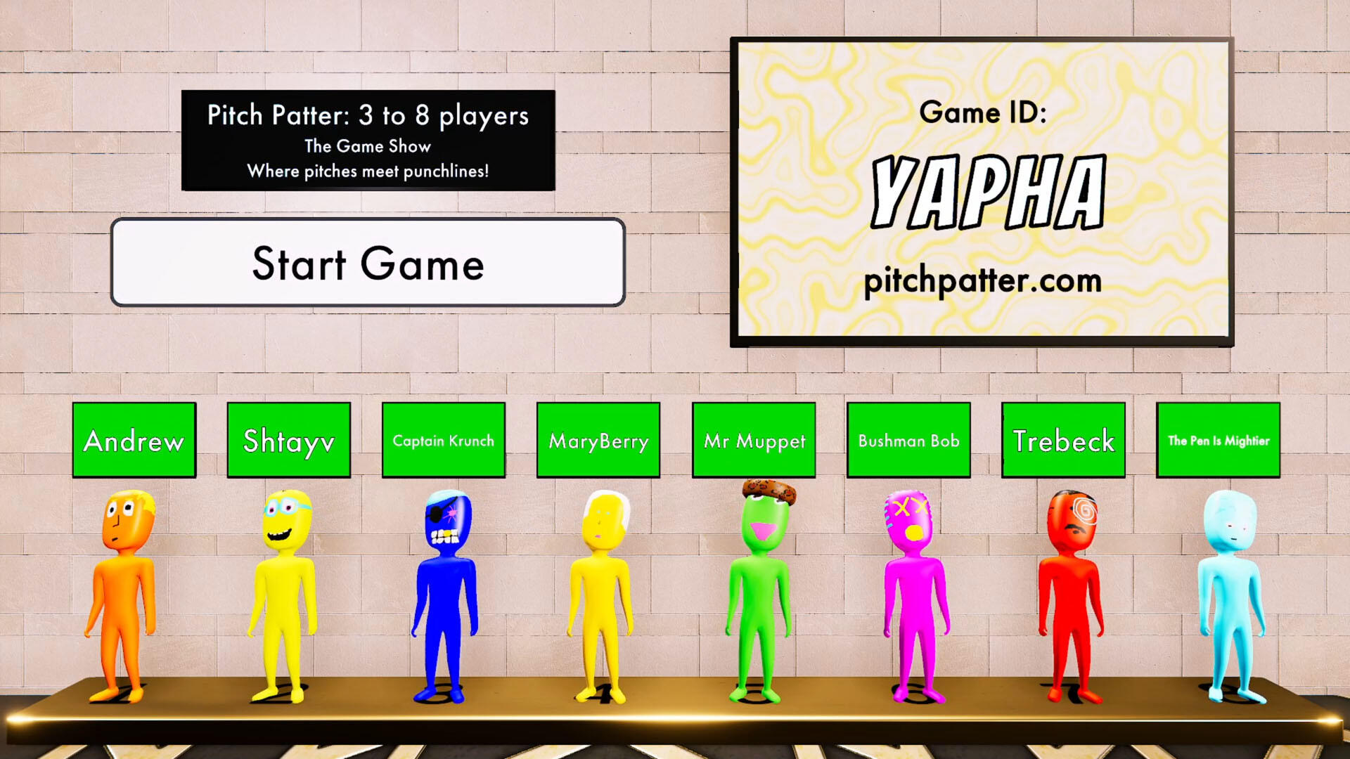 Screenshot of Pitch Patter