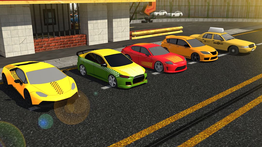 Taxi Simulator 3D: Hill Station Driving遊戲截圖