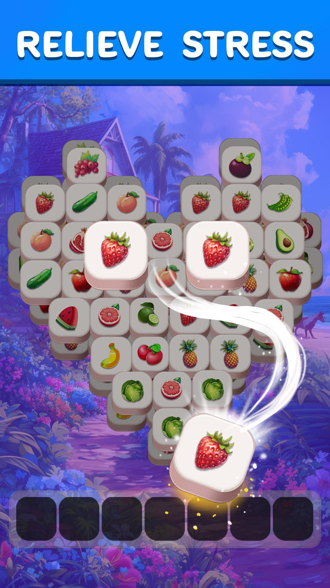Mahjong Triple Match Tile Fun ภาพหน้าจอเกม