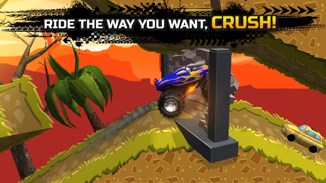 Monster truck: Extreme racing screenshot game
