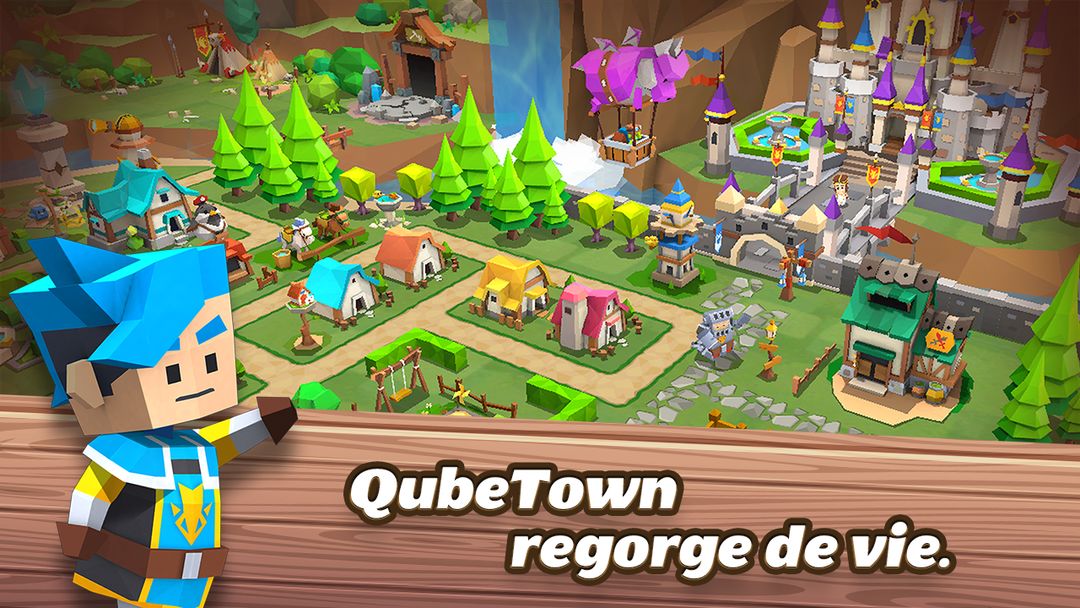 QubeTown screenshot game