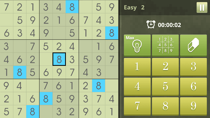 Screenshot of Sudoku World