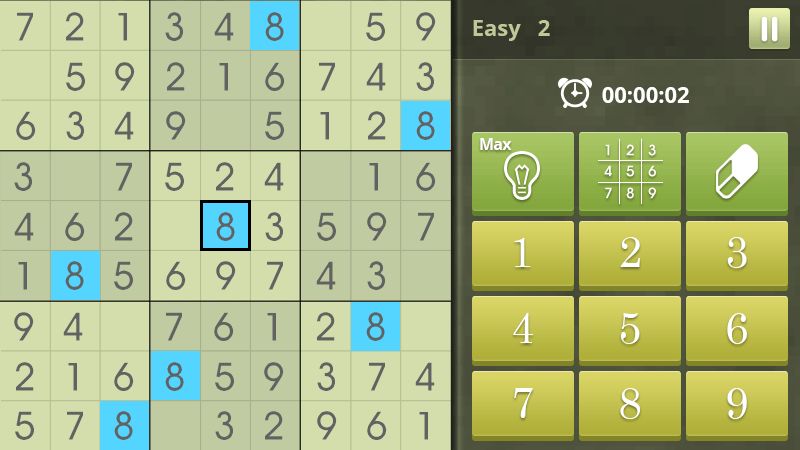 Sudoku World screenshot game