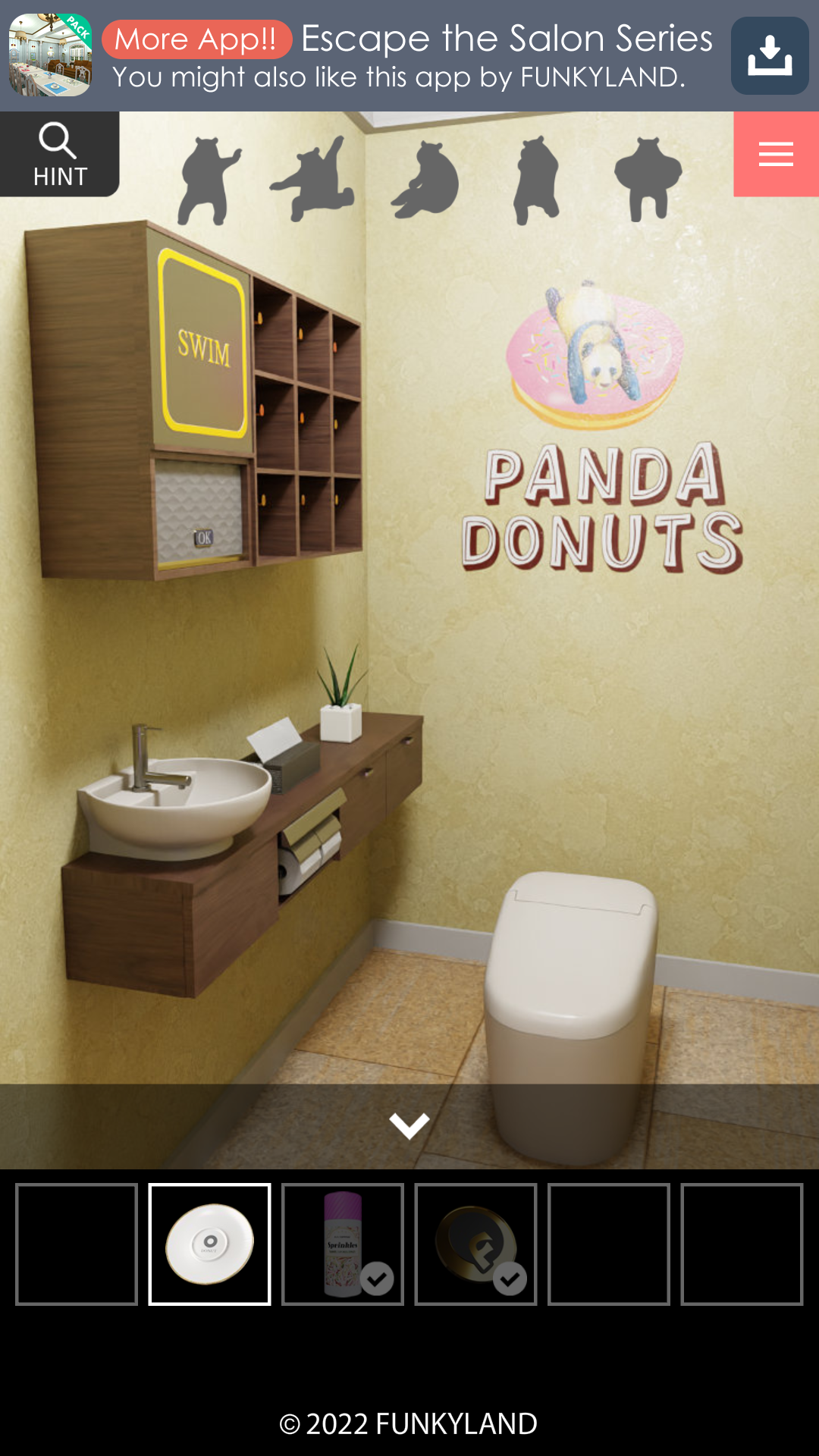 Escape the Panda Donuts Game Screenshot