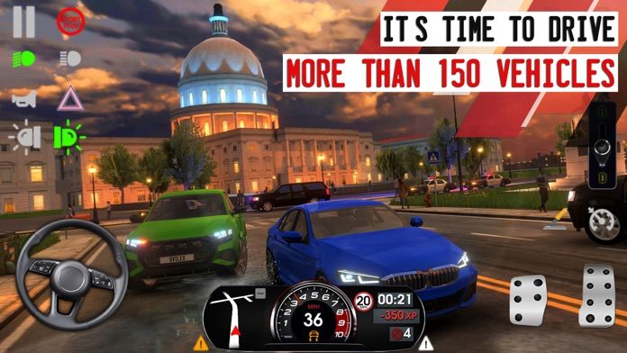 Screenshot 1 of Driving School Sim 2020 