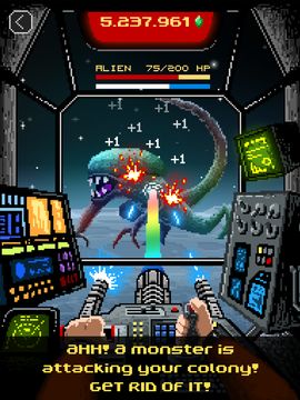 Tap Galaxy – Deep Space Mine Game Screenshot