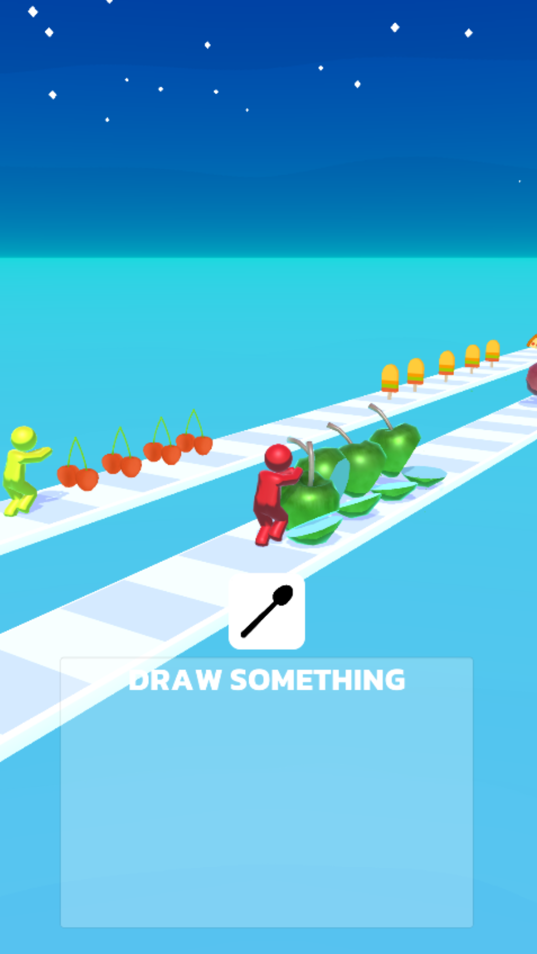 Скриншот игры Draw Knife Run 3D