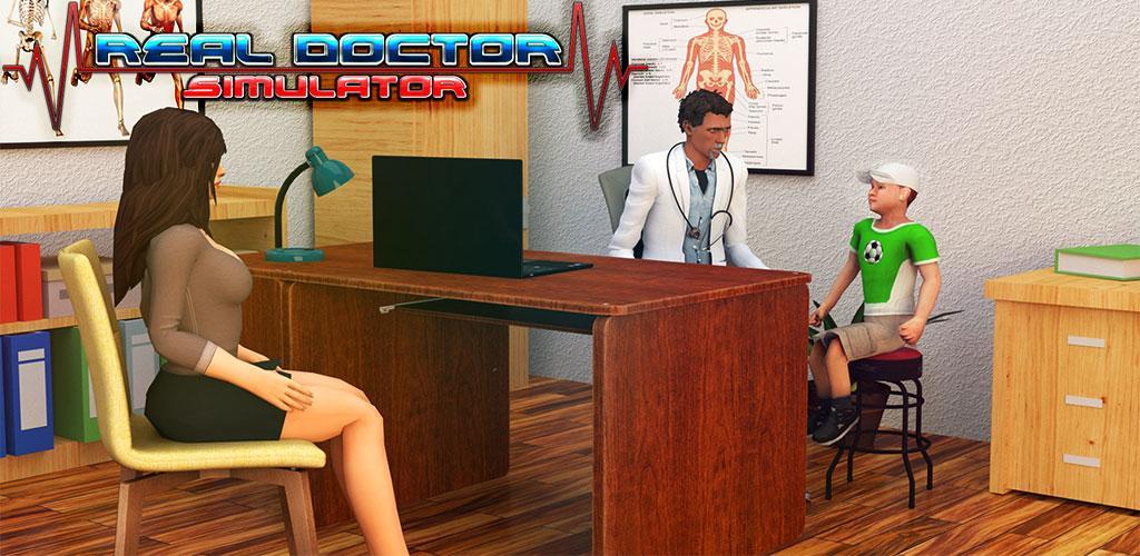 Banner of Real Doctor Simulator Herzchirurgie-Krankenhaus-Spiele 1.0.6