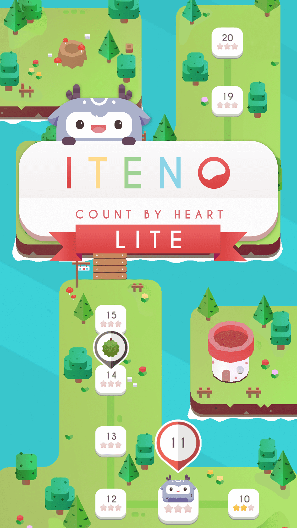 ITENO Lite - Count by Heart Game Screenshot