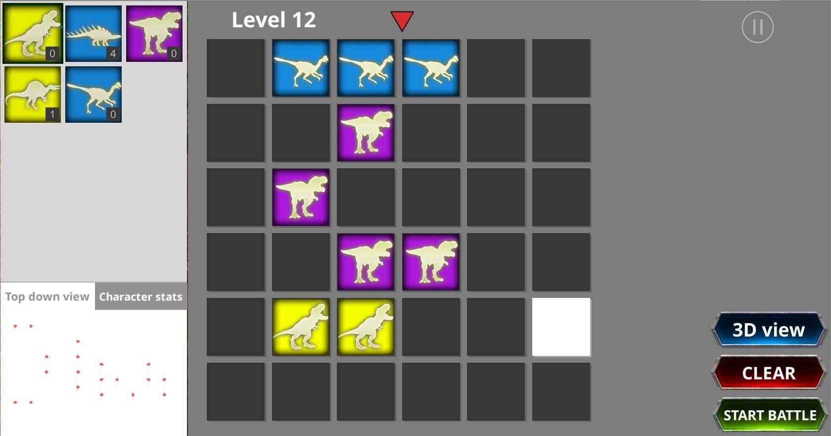 Jurassic Epic Dinosaur Battle Game Screenshot