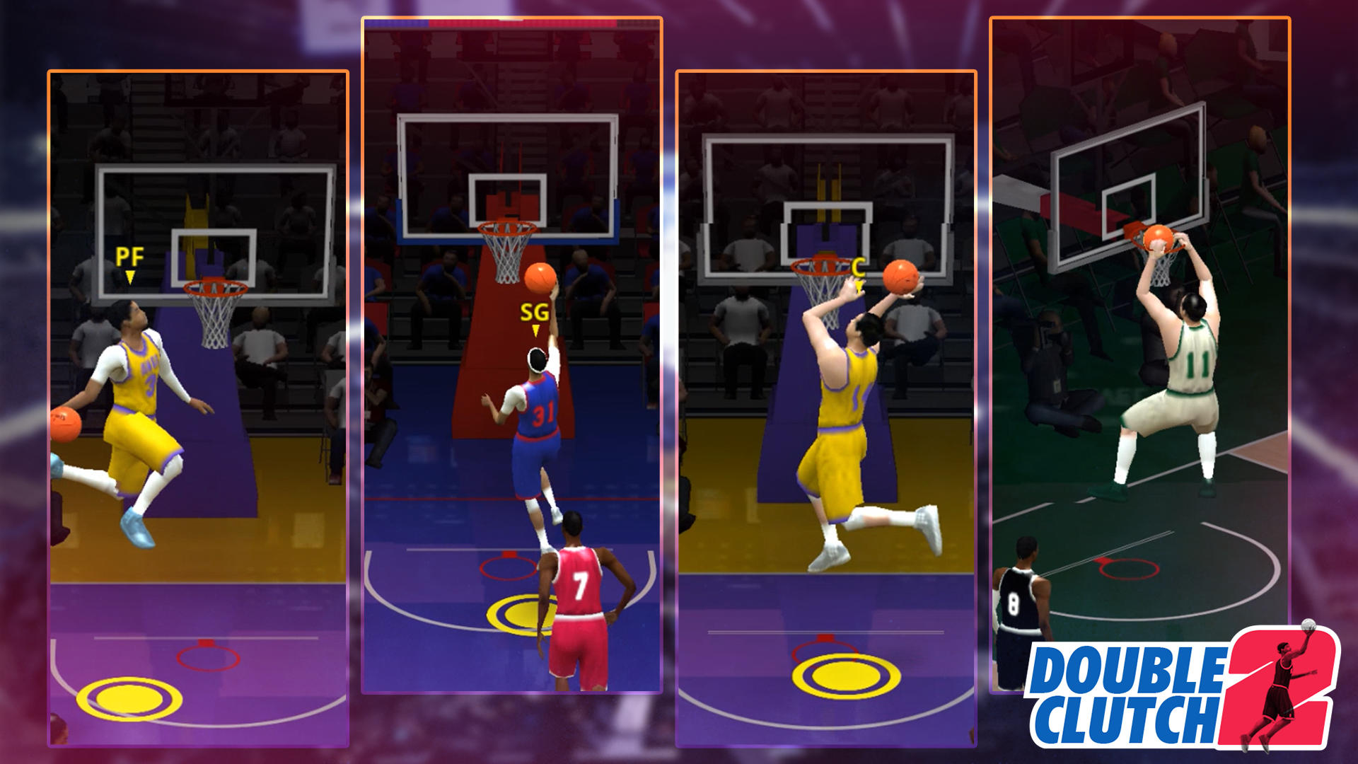 Captura de Tela do Jogo DoubleClutch 2 : Basketball