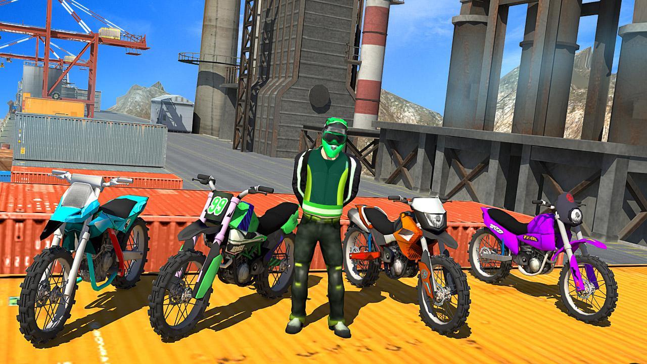 Bike Stunt Challenge Game Screenshot