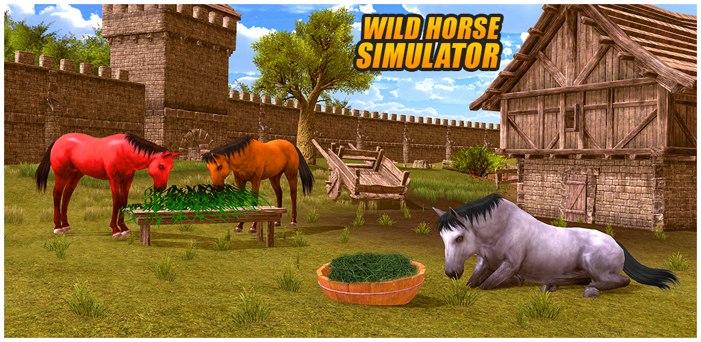 Wild Horse Simulator Games 3D screenshot