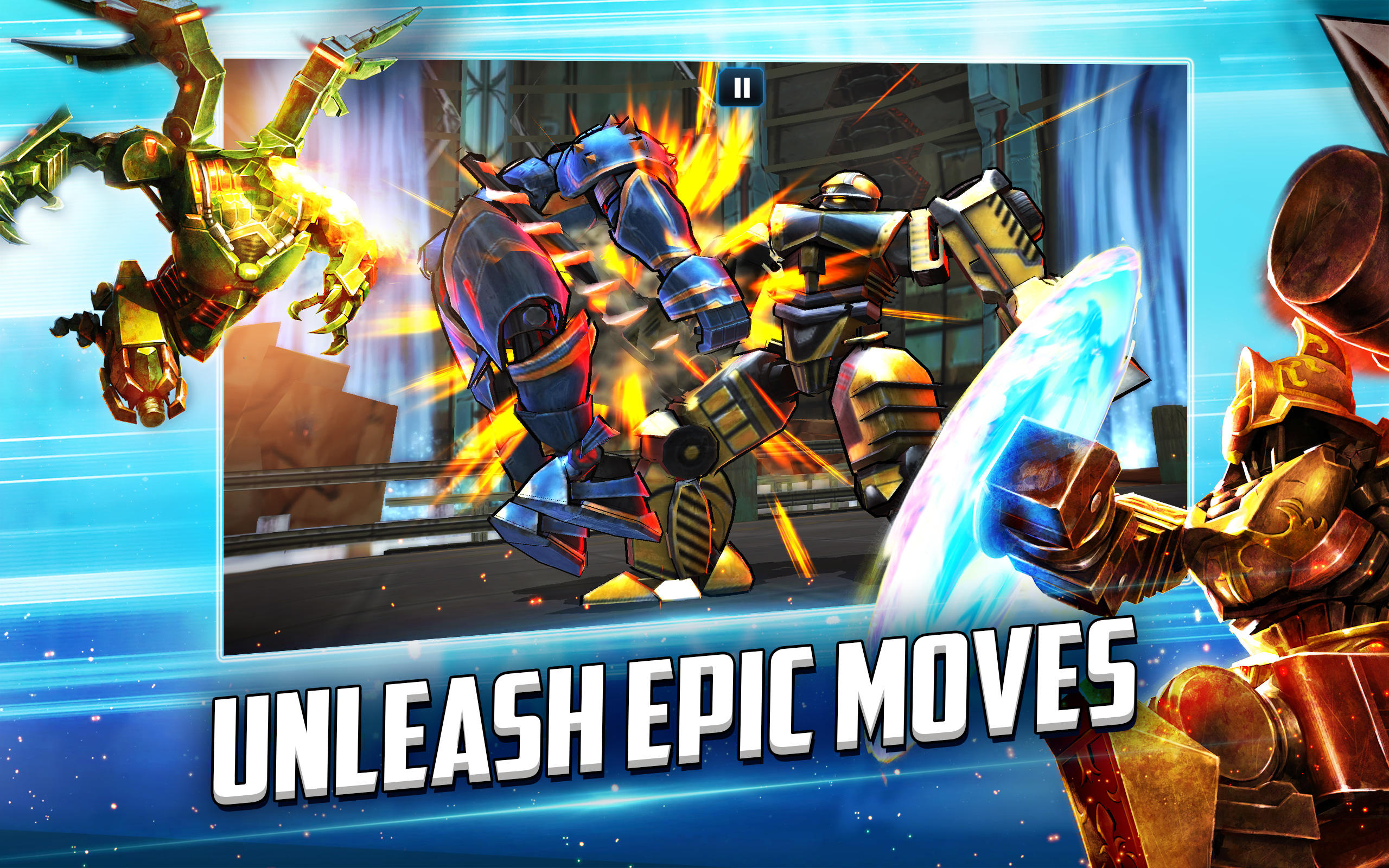 Ultimate Robot Fighting Game Screenshot