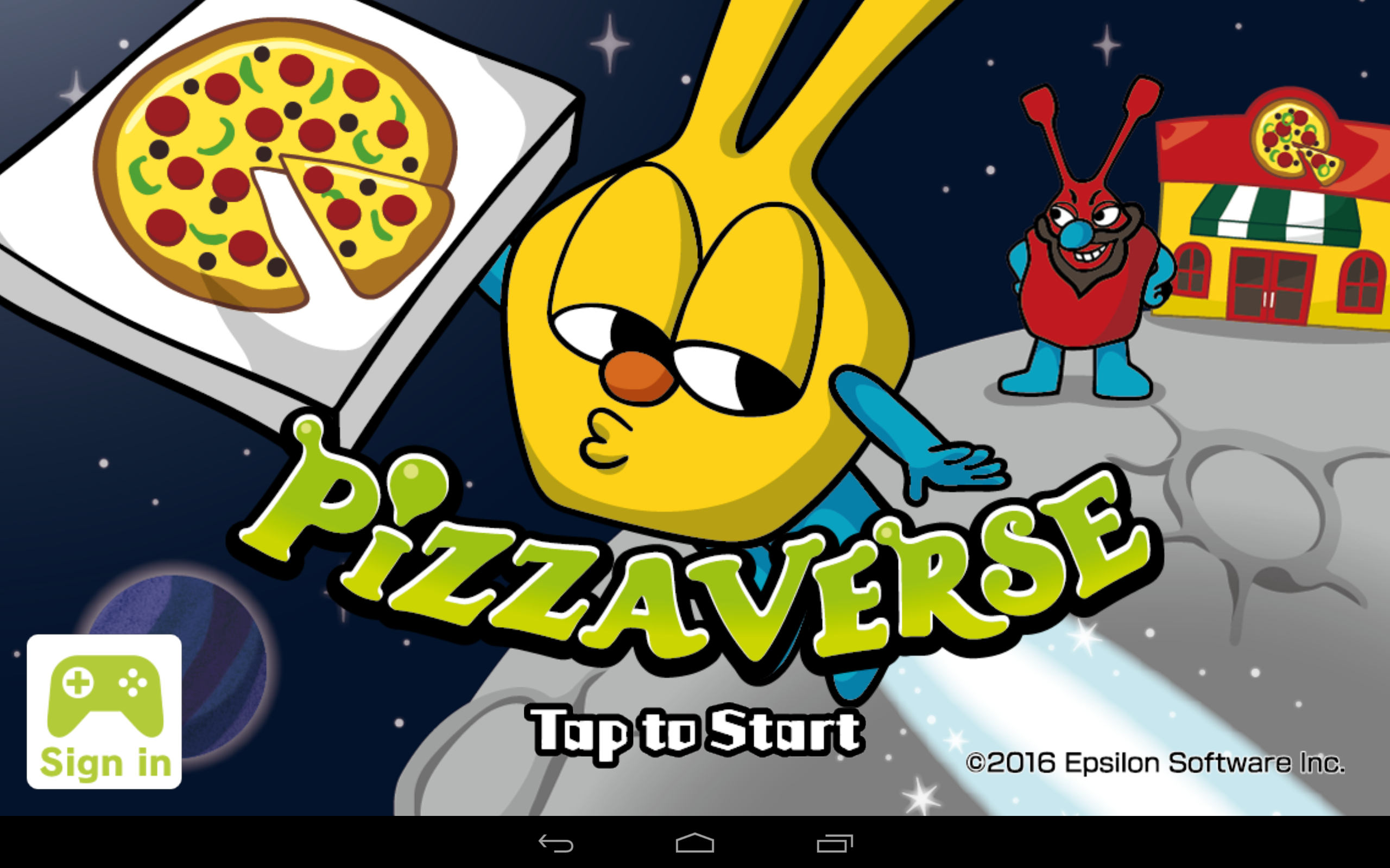 Pizzaverse Game Screenshot