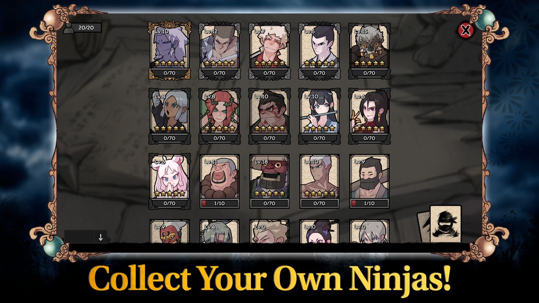 Ninja Battle: Random Defense screenshot game